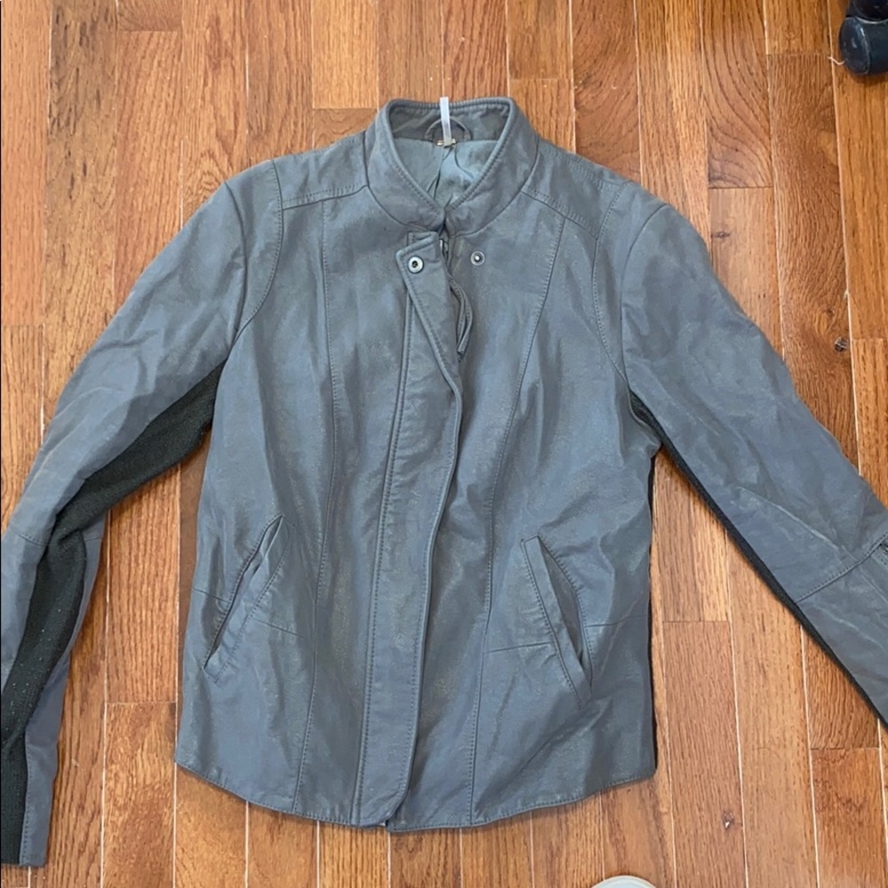 Free People Grey Jacket - Picture 5 of 6